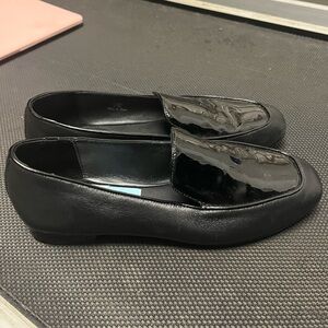 Donald Pliner Black Loafers